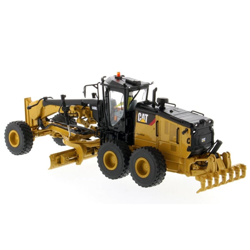 Diecast Masters 1:50 Caterpillar 14M3 Motor Grader | High Line Series Cat Trucks & Construction Equipment Scale Model Collectible 85545 - Image 2